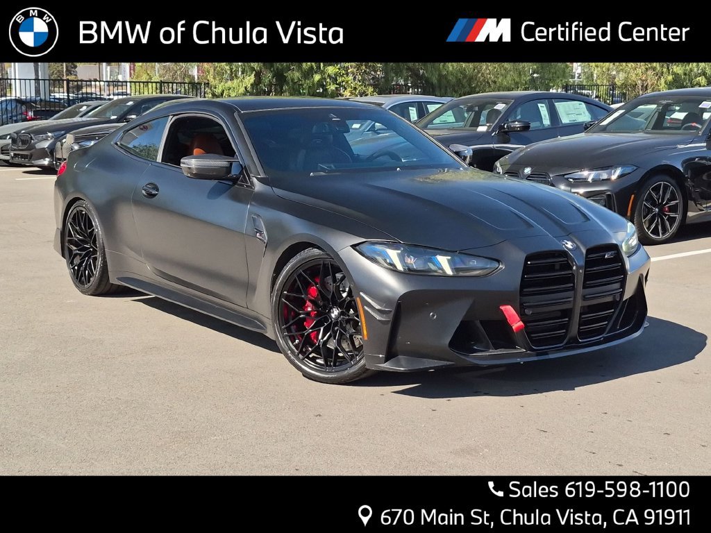 Certified 2025 BMW M4 Competition w/ M Carbon Exterior Package RWD image 1