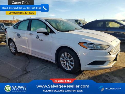 Used 2017 Ford Fusion S image 5