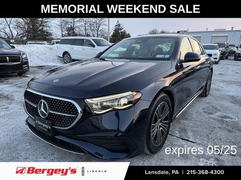 Used 2024 Mercedes-Benz E 350 4MATIC Sedan image 1