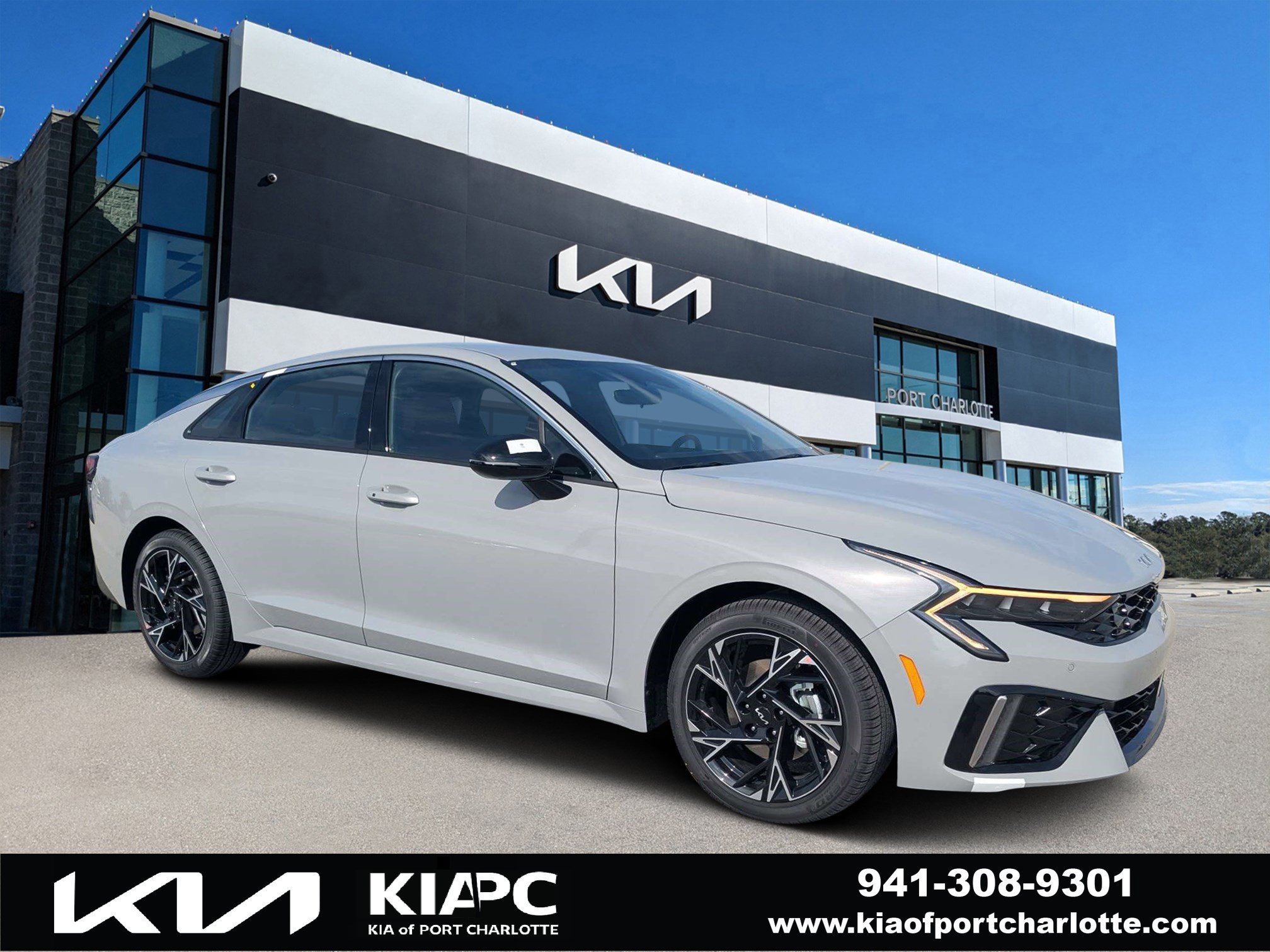 New 2026 Kia K5 GT-Line w/ GT-Line Red Interior Package FWD image 1