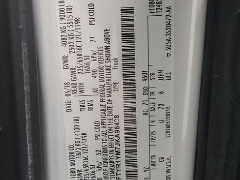 Used 2018 Ford Transit 250 130 Low Roof w/ Exterior Upgrade Package image 32