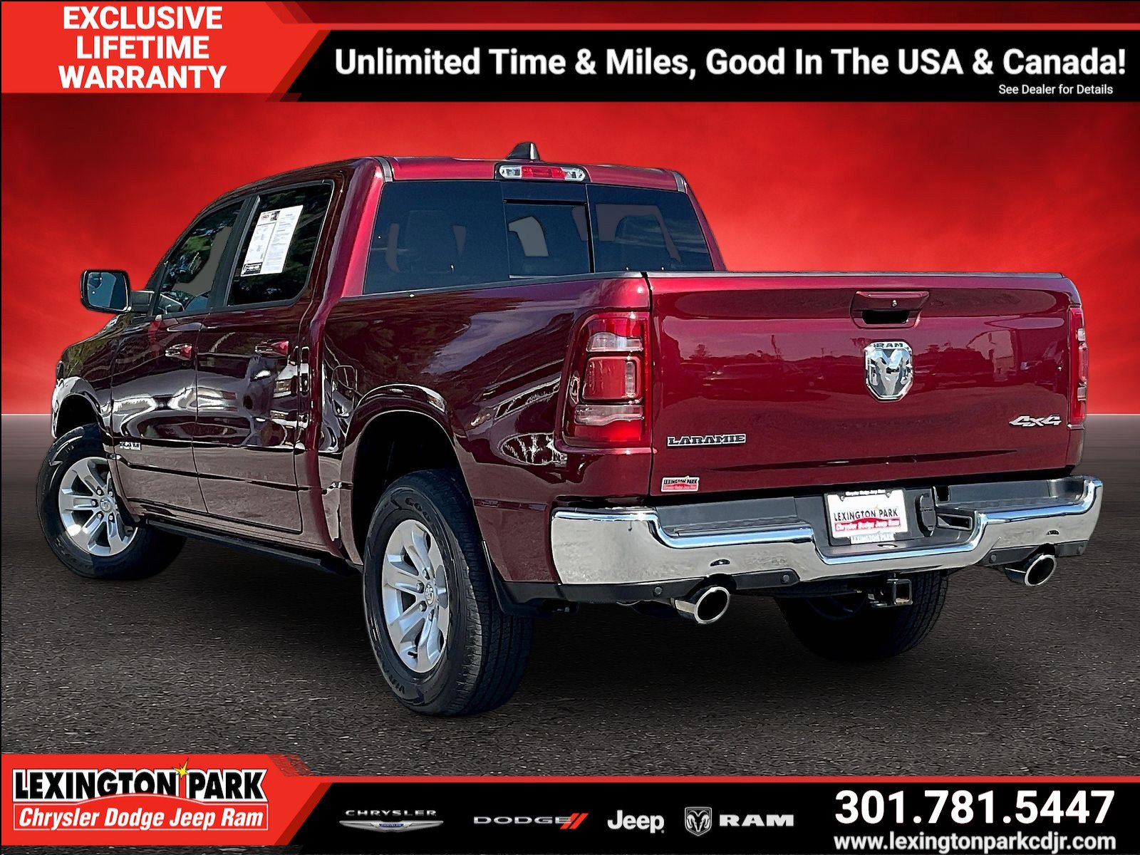 Used 2023 RAM 1500 Laramie AWD/4WD image 4