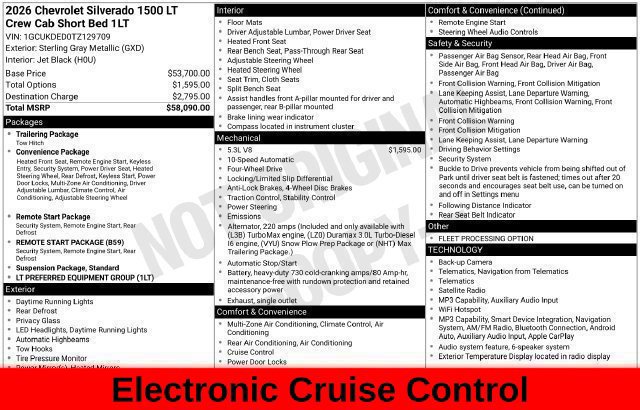 Used 2026 Chevrolet Silverado 1500 LT AWD/4WD image 68