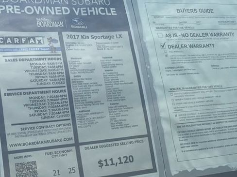 Used 2017 Kia Sportage LX AWD/4WD image 26
