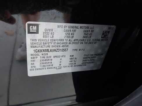 Used 2017 GMC Acadia SLT image 34