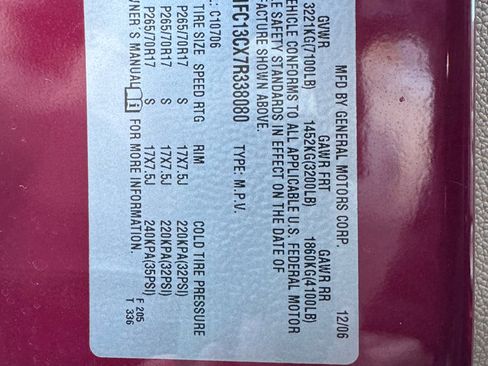 Used 2007 Chevrolet Tahoe LS image 27