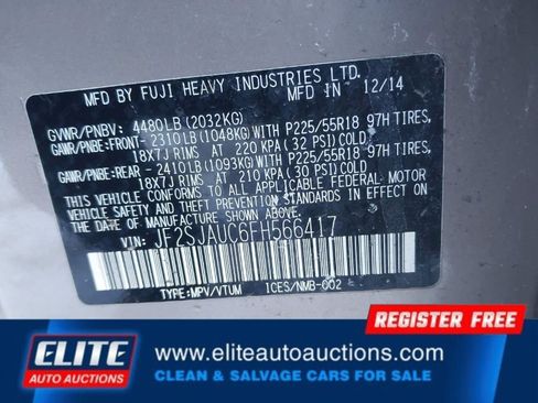 Used 2015 Subaru Forester 2.5i Touring image 17