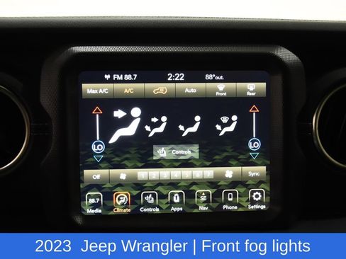 Used 2023 Jeep Wrangler Unlimited Sahara w/ Cold Weather Group AWD/4WD image 21
