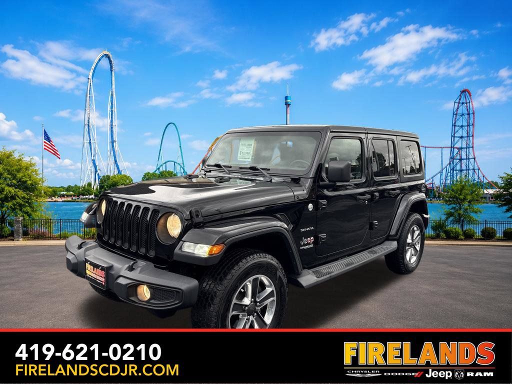 Used 2018 Jeep Wrangler Unlimited Sahara AWD/4WD image 1