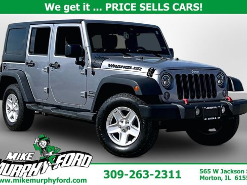 Used 2015 Jeep Wrangler Unlimited Sport w/ Quick Order Package 24S AWD/4WD image 1