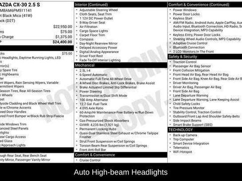 Used 2023 MAZDA CX-30 AWD 2.5 S image 6