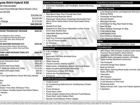 Certified 2021 Toyota RAV4 XSE AWD/4WD image 33