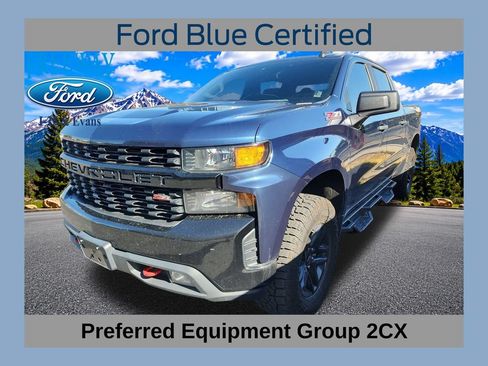 Used 2022 Chevrolet Silverado 1500 Custom Trail Boss w/ Safety Confidence Package AWD/4WD image 1