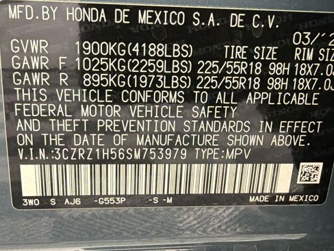 Used 2025 Honda HR-V Sport image 18