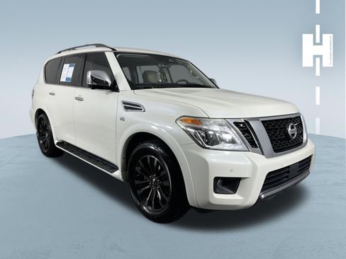 Used 2020 Nissan Armada Platinum w/ Captain's Chairs Package AWD/4WD image 1