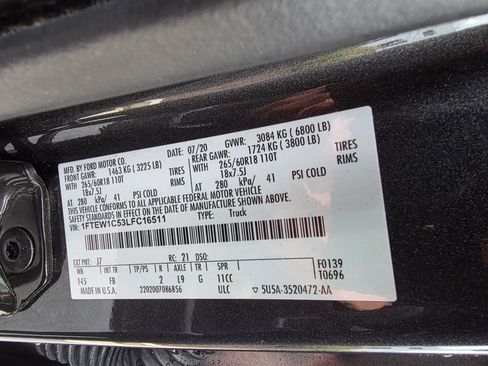 Used 2020 Ford F150 XLT w/ Equipment Group 302A Luxury image 31