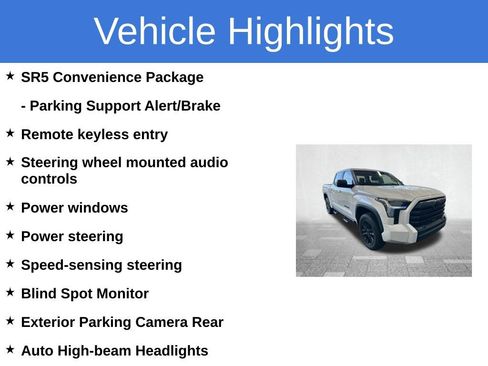 Used 2024 Toyota Tundra SR5 w/ SR5 Premium Package AWD/4WD image 4