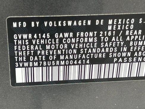Certified 2024 Volkswagen Jetta Sport FWD image 51