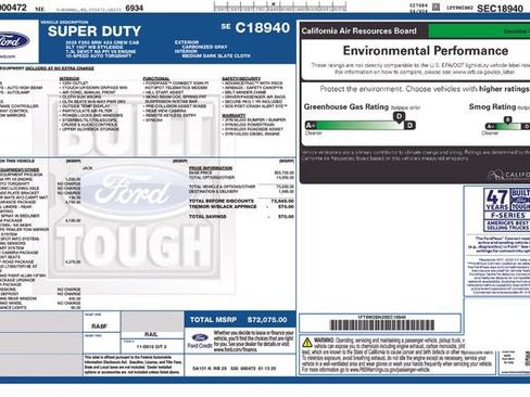 Used 2025 Ford F250 XLT w/ Black Appearance Package AWD/4WD image 10
