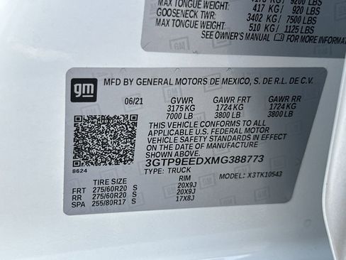 Used 2021 GMC Sierra 1500 AT4 w/ AT4 Preferred Package image 44