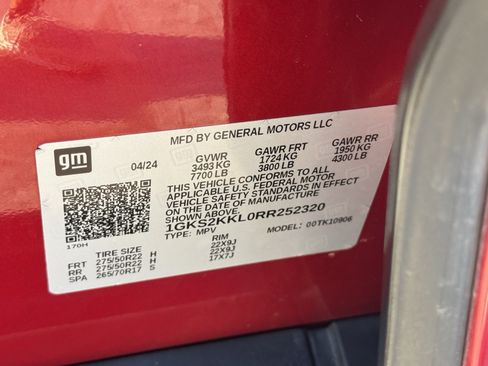 Used 2024 GMC Yukon XL Denali Ultimate AWD/4WD image 30