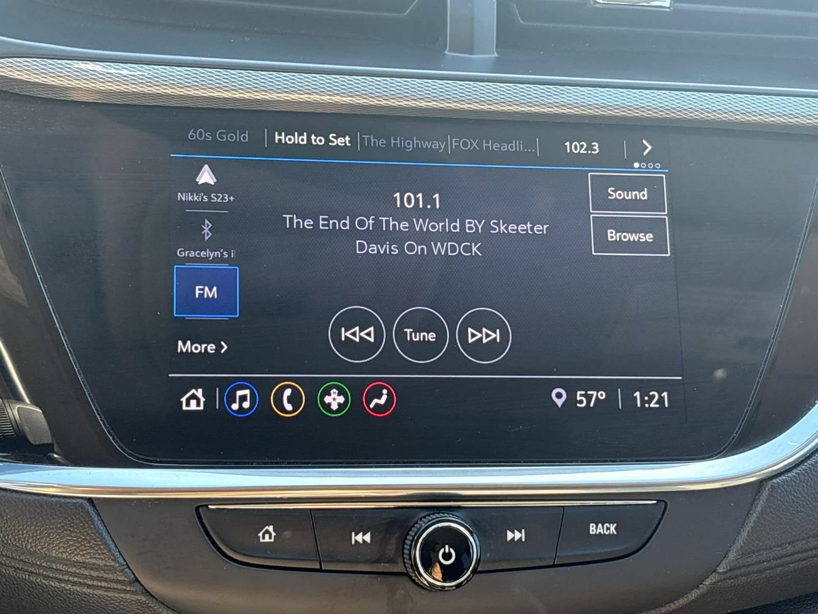 Used 2021 Buick Encore GX Select w/ Sport Touring Package FWD image 47