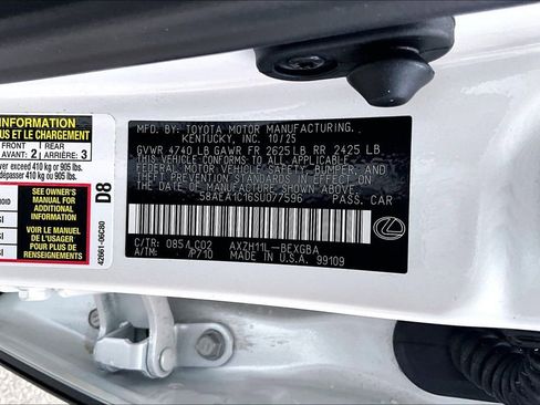 Used 2025 Lexus ES 300h w/ Technology Package FWD image 14