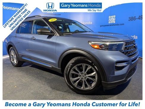 Used 2021 Ford Explorer XLT w/ Equipment Group 202A RWD image 1