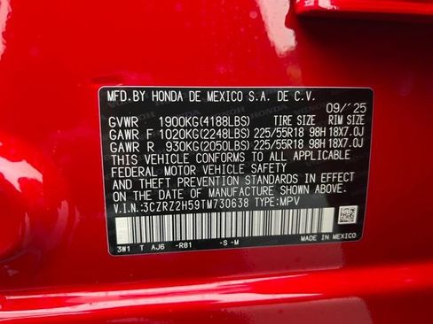 New 2026 Honda HR-V Sport image 16