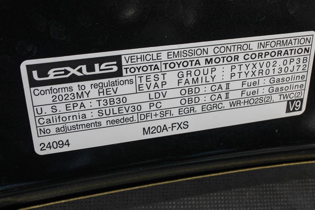 Used 2023 Lexus UX 250h FWD w/ Accessory Package (Z2) image 28
