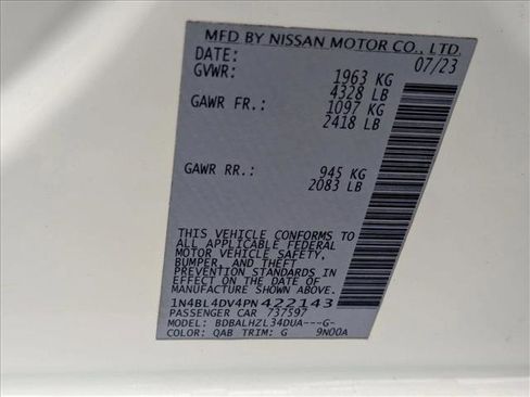 Certified 2023 Nissan Altima 2.5 SV image 17