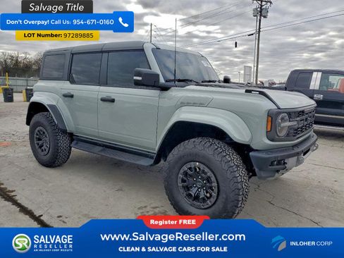 Used 2024 Ford Bronco Raptor w/ Interior Carbon Fiber Pack 6 AWD/4WD image 5