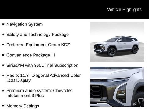 New 2026 Chevrolet Equinox ACTIV w/ Convenience Package III AWD/4WD image 17