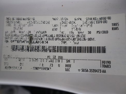 Used 2020 Ford Ranger Lariat w/ Equipment Group 501A Mid image 36