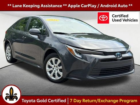 Certified 2025 Toyota Corolla LE FWD image 1