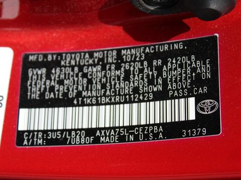 Certified 2024 Toyota Camry XSE w/ Cold Weather Package AWD/4WD image 64