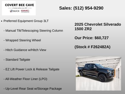 Used 2025 Chevrolet Silverado 1500 ZR2 w/ Technology Package AWD/4WD image 31