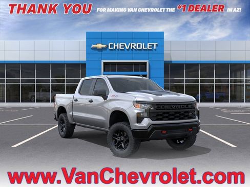 New 2026 Chevrolet Silverado 1500 Custom Trail Boss AWD/4WD image 1