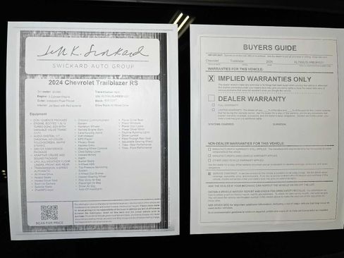 Used 2024 Chevrolet TrailBlazer RS w/ Convenience Package image 40