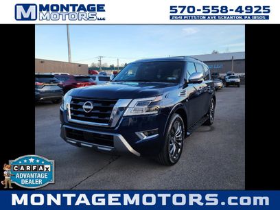 Used 2021 Nissan Armada Platinum w/ Captain's Chairs Package