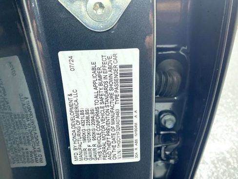 Certified 2024 Honda Accord EX image 37