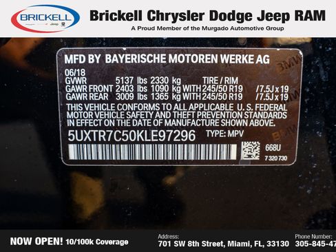 Used 2019 BMW X3 sDrive30i image 38