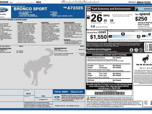 Used 2021 Ford Bronco Sport Big Bend image 23