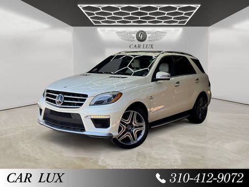 Used 2012 Mercedes-Benz ML 63 AMG 4MATIC w/ Driver Assistance Pkg image 1