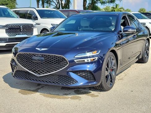 Used 2023 Genesis G70 3.3T w/ Sport Prestige Package RWD image 3