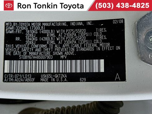 Used 2008 Toyota Sequoia Platinum image 36