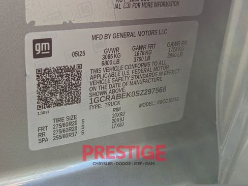 Used 2025 Chevrolet Silverado 1500 Custom w/ Turbomax Blackout Package image 36