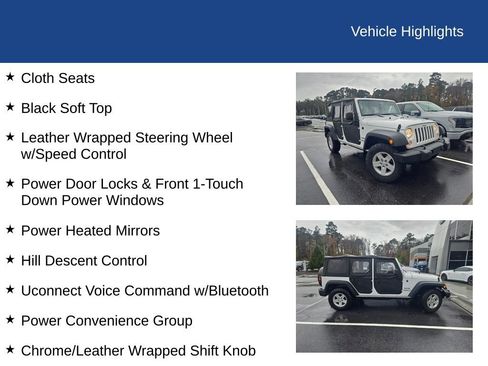 Used 2017 Jeep Wrangler Unlimited Sport w/ Quick Order Package 24S image 6