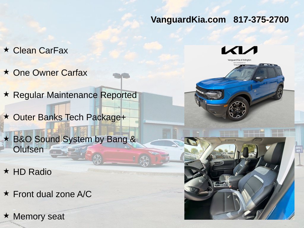 Used 2025 Ford Bronco Sport Outer Banks w/ Outer Banks Tech Package+ AWD/4WD image 6