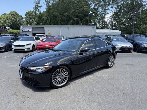 Used 2017 Alfa Romeo Giulia Ti w/ TI Lusso Light Wood Package RWD image 1